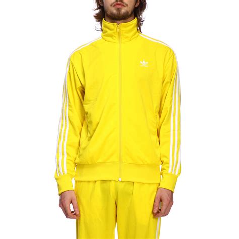 sudadera adidas originals amarilla